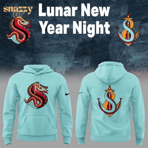 Seattle Kraken Lunar New Year Night Hoodie