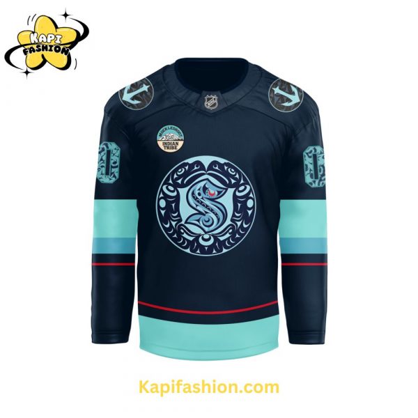 Seattle Kraken NHL Native American Heritage Month Premium Limited Jersey