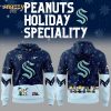 Seattle Kraken Peanuts vs Snoopy Night Nike Hoodie Set V2