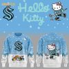 Seattle Kraken Peanuts vs Snoopy Night Nike Sweatshirt 1