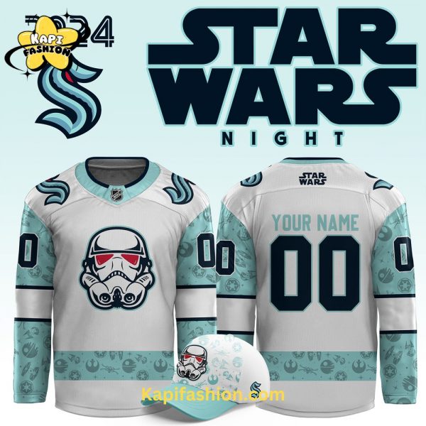 Seattle Kraken x Star Wars Night Custom jersey