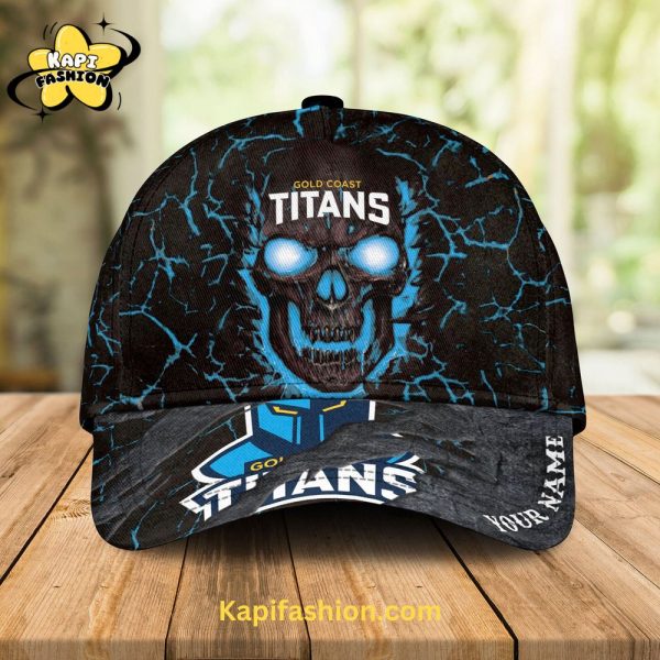 Tennessee Titans Custom Name Gold Coast Cap