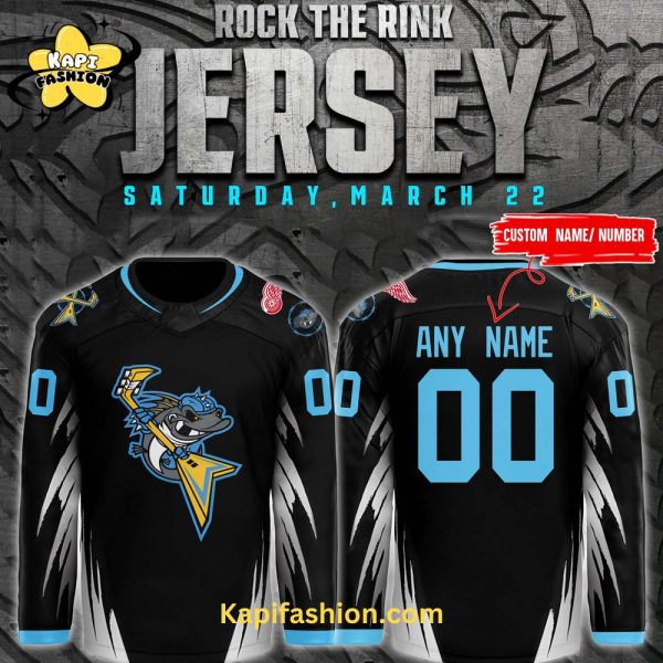 Toledo Walleye 2025 “Rock the Rink” Jersey – Limited Edition