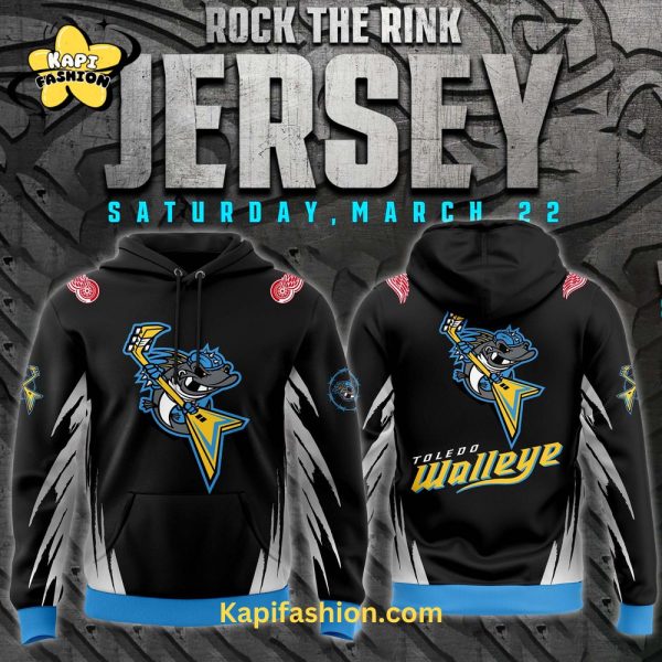 Toledo Walleye 2025 Rock the Rink Limited Edition Hoodie – Official Team Gear