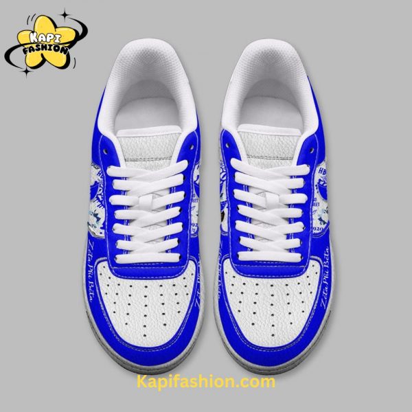 Zeta Phi Beta Air Force 1 Limited Blue Gold Edition