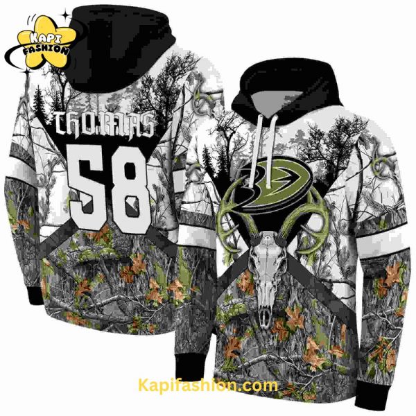 Anaheim Ducks Forest Silhouette Hoodie