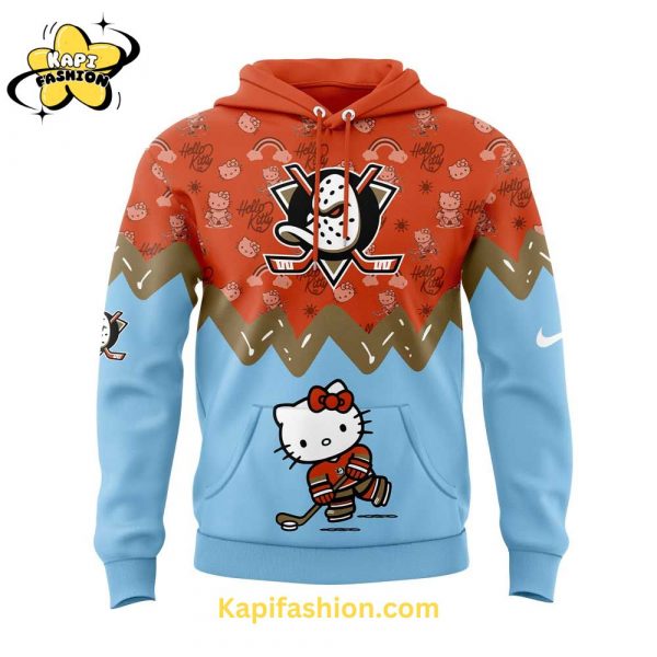 Anaheim Ducks Hello Kitty New Hoodie