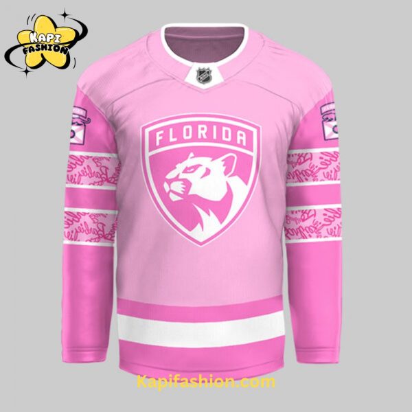 Florida Panthers Barbie Night Jersey