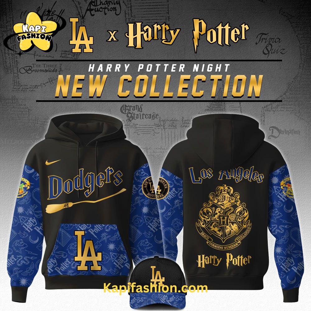 Los Angeles Dodgers MLB x Harry Potter Night Game Limited Edition Hoodie 2025 Los Angeles Dodgers MLB x Harry Potter Night Game Limited Edition Hoodie 2025