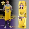 Los Angeles Lakers x Monkey D. Luffy One Piece the Straw Hat Pirates Jersey v1