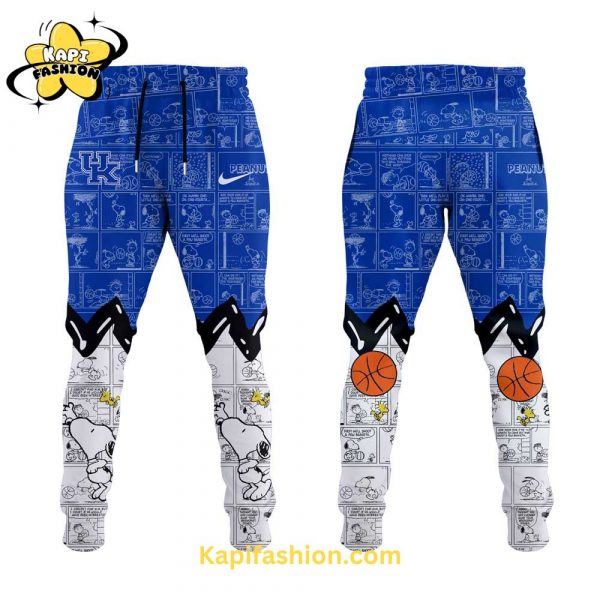 Kentucky Men Basketball 75th Anniversary of Peanuts Hoodie 4.jpg