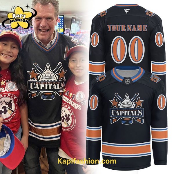 Limited Edition Washington Capitals 50th Anniversary Custom Jersey