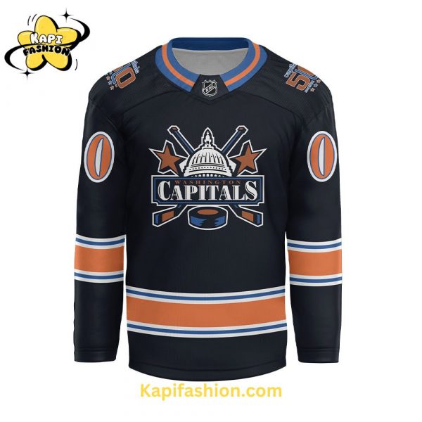 Limited Edition Washington Capitals 50th Anniversary Custom Jersey