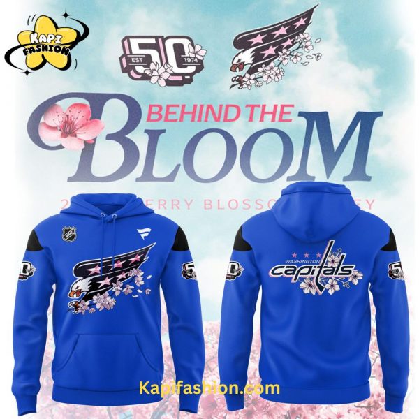 Limited Edition Washington Capitals Behind The Bloom Hoodie