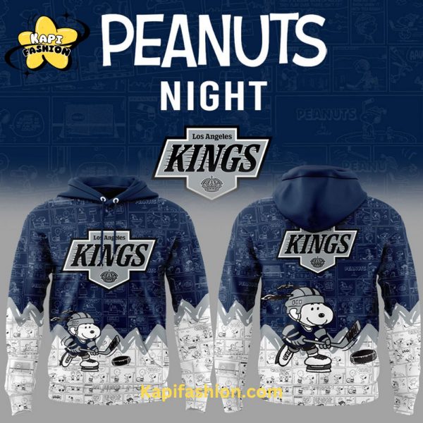 Los Angeles Kings Anniversary of Peanuts Hoodie