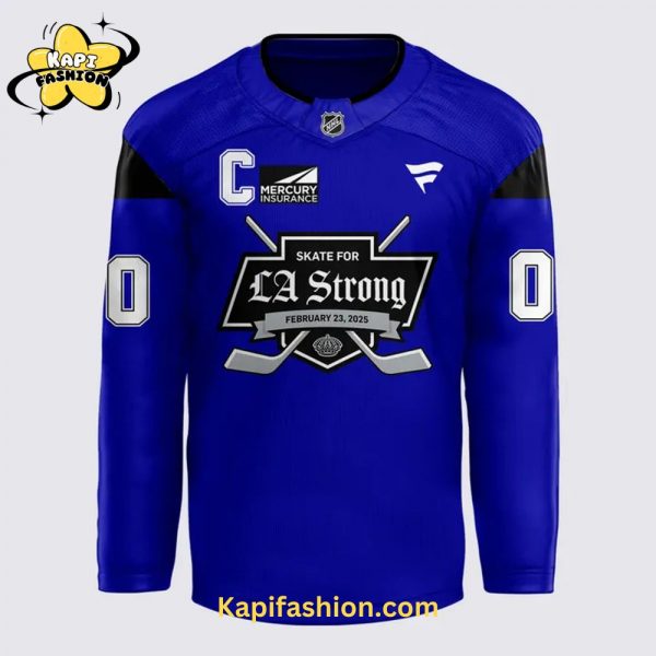 Los Angeles Kings Strong LA Blue Jersey New 2025 – Custom Your Name