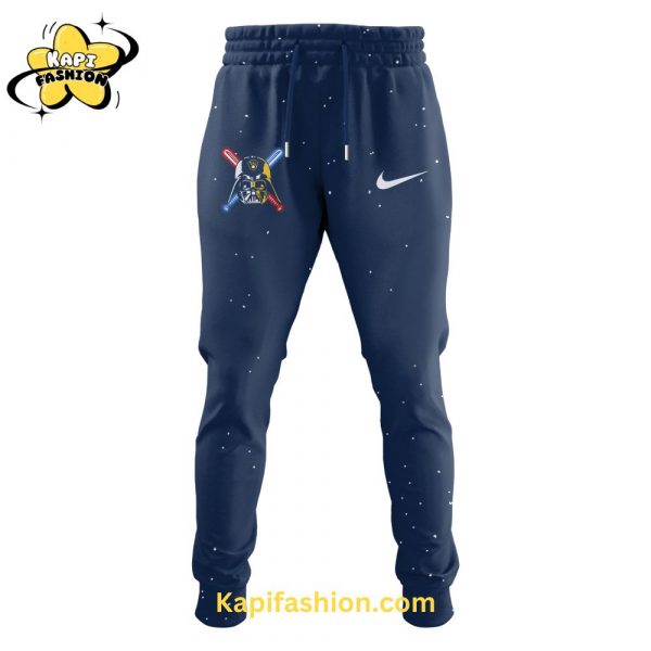 Milwaukee Brewers Baseball 2025 Limited Brewers x Stars Wars Navy Hoodie 4.jpg