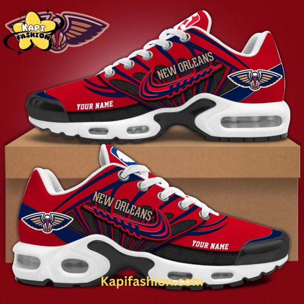 New Orleans Pelicans Personalized Air Max Plus Sneakers 01