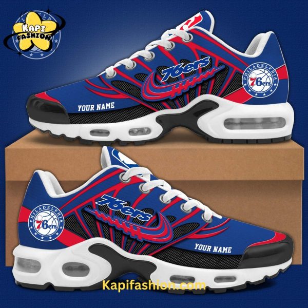 Philadelphia 76ers Personalized Air Max Plus Sneakers 01