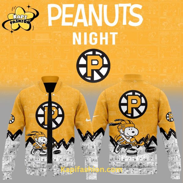 Providence Bruins Anniversary of Peanuts Jacket