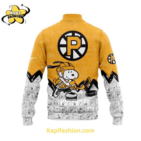 Providence Bruins Anniversary of Peanuts Jacket 3