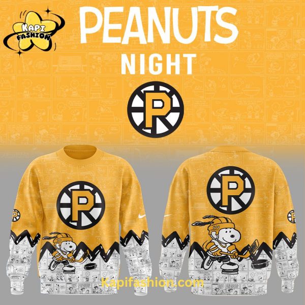 Providence Bruins Anniversary of Peanuts Sweatshirt