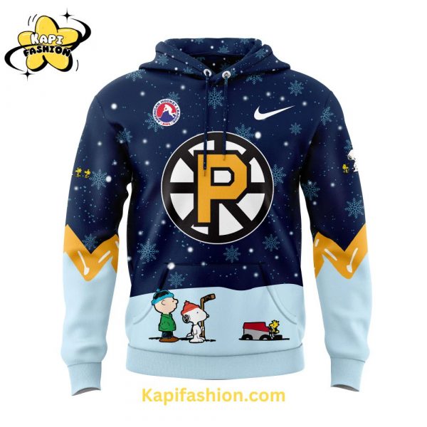 Providence Bruins Peanuts & Snoopy Nike Hoodie 2