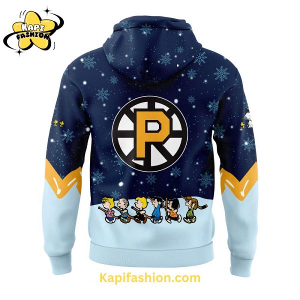 Providence Bruins Peanuts Snoopy Nike Hoodie 2 3