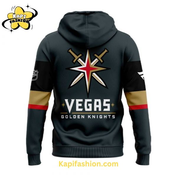 Vegas Golden Knights Special Gray Uniform Zip Hoodie 3