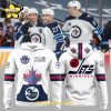 Winnipeg Jets Hoodie Peanuts 75 Years Night 2025