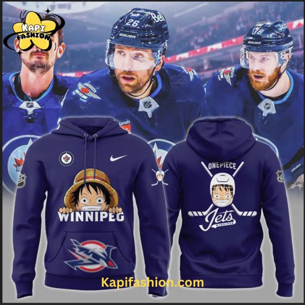 Winnipeg Jets Luffy One Piece Hoodie