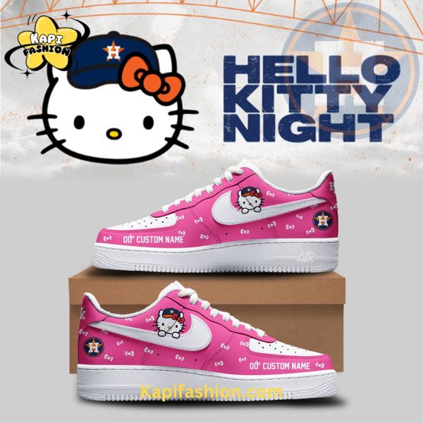 Houston Astros Hello Kitty Night Air Force 1 V3