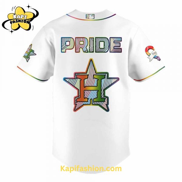 Houston Astros LGBTQ Pride Night Jersey 2025