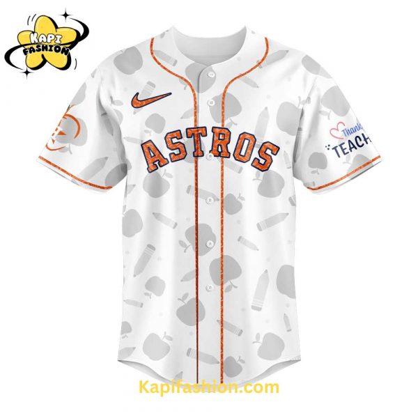 Houston Astros TEACHER APPRECIATION NIGHT Limited Editions Jersey V2