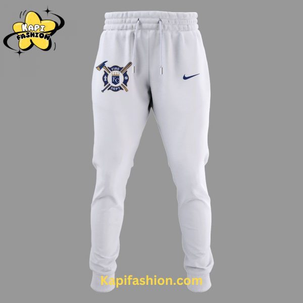 Kapifashion2FKansas City Royals Firefighter Appreciation Night White Jersey 4.jpg