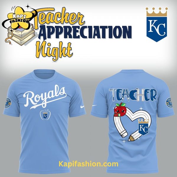 Kansas City Royals Teacher Appreciation Night Tshirt