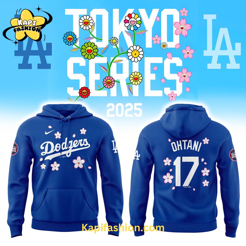 Los Angeles Dodgers OHTANI Tokyo Series 2025 Navy Combo Limited Edition Hoodie Los Angeles Dodgers OHTANI Tokyo Series 2025 Navy Combo Limited Edition Hoodie