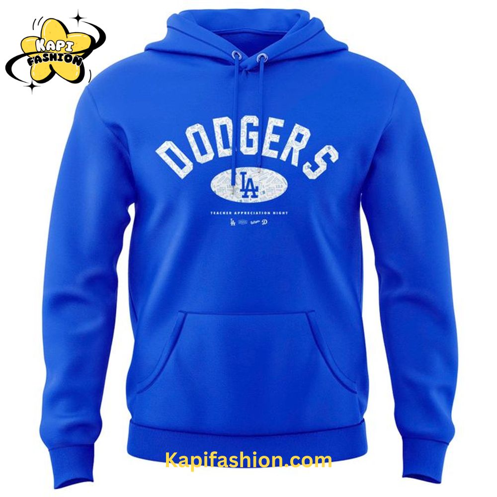 Los Angeles Dodgers Special Edition Teacher Night Hoodie Los Angeles Dodgers Special Edition Teacher Night Hoodie