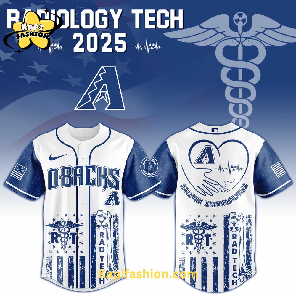 Arizona Diamondbacks Radiology Tech Night Exclusive Design Jersey Arizona Diamondbacks Radiology Tech Night Exclusive Design Jersey