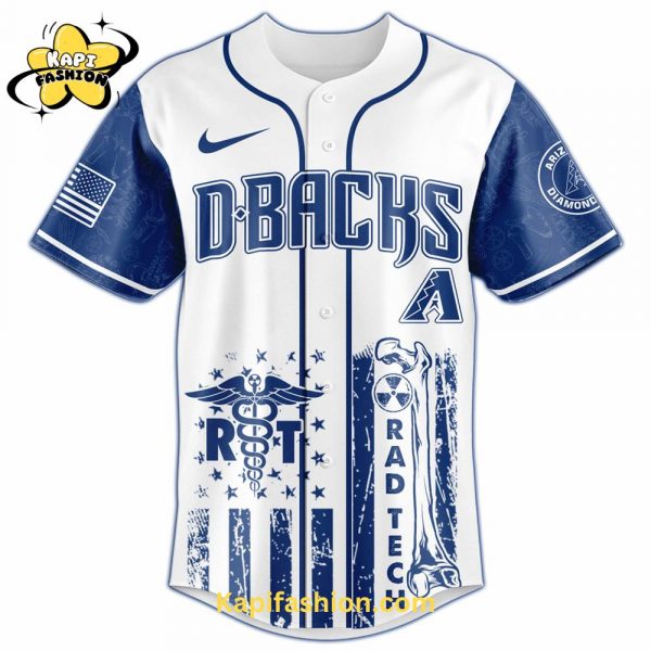Arizona Diamondbacks Radiology Tech Night Exclusive Design Jersey