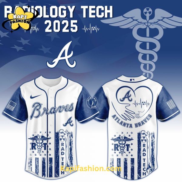 Atlanta Braves Radiology Tech Night Exclusive Design Jersey