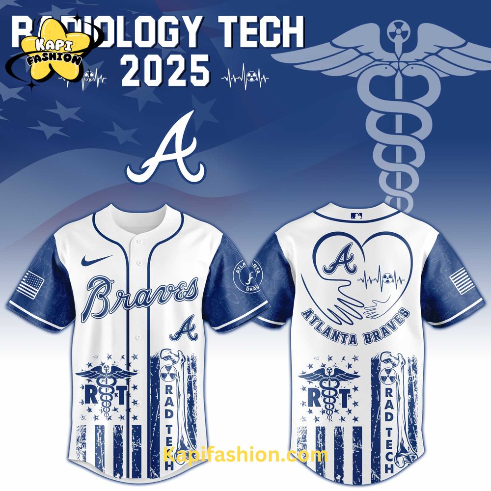 Atlanta Braves Radiology Tech Night Exclusive Design Jersey Atlanta Braves Radiology Tech Night Exclusive Design Jersey