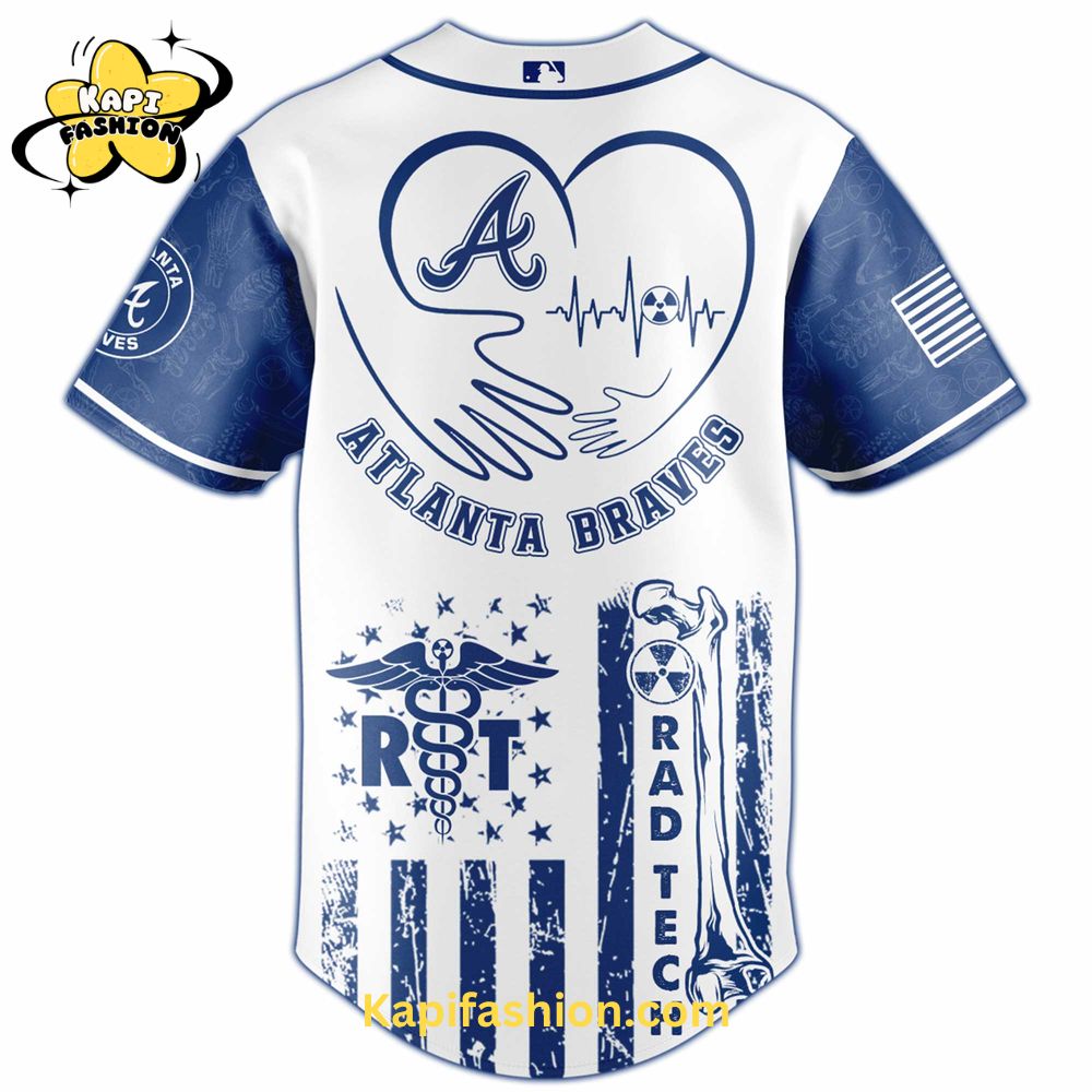 Atlanta Braves Radiology Tech Night Exclusive Design Jersey Atlanta Braves Radiology Tech Night Exclusive Design Jersey