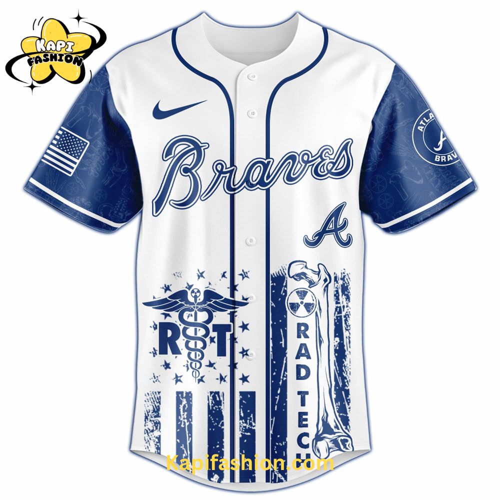 Atlanta Braves Radiology Tech Night Exclusive Design Jersey Atlanta Braves Radiology Tech Night Exclusive Design Jersey