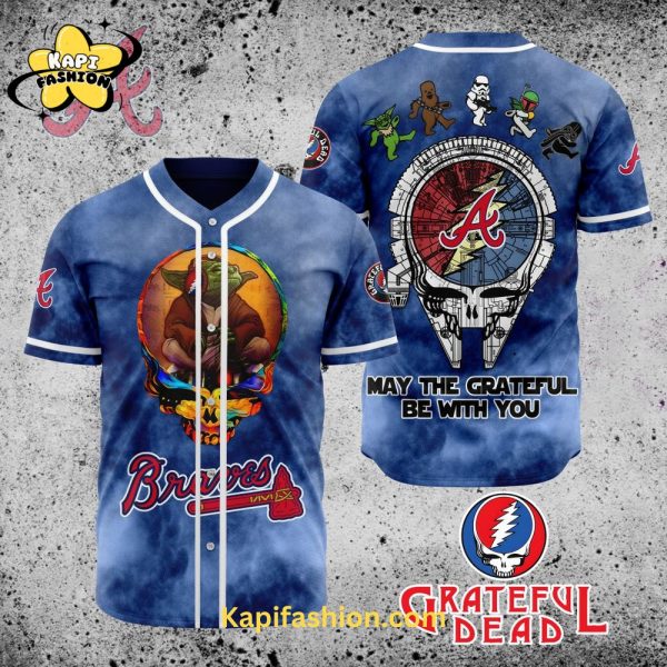 Atlanta Braves Star Wars x Grateful Dead Jersey