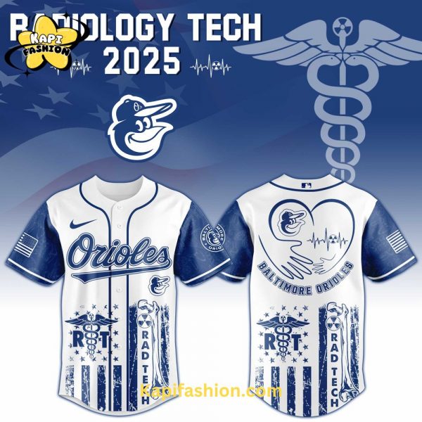 Baltimore Orioles Radiology Tech Night Exclusive Design Jersey