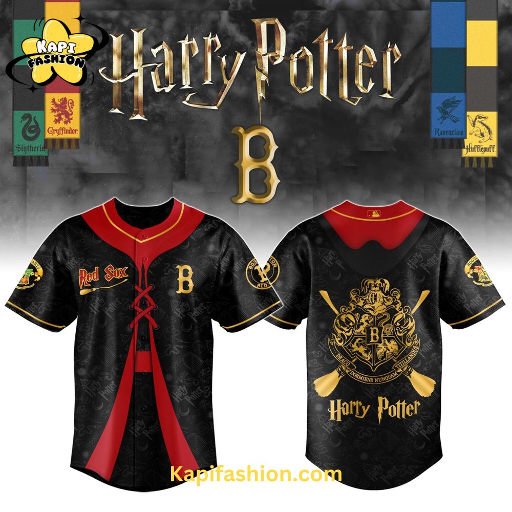 Boston Red Sox Harry Potter Special Edition Jersey V2 Boston Red Sox Harry Potter Special Edition Jersey V2