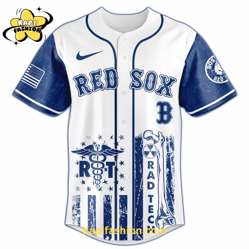 Boston Red Sox Radiology Tech Night Exclusive Design Jersey Boston Red Sox Radiology Tech Night Exclusive Design Jersey