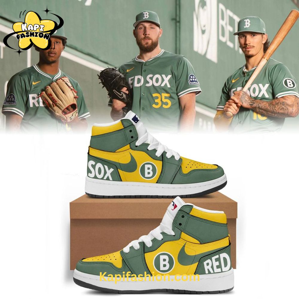 Boston Red Sox Special Edition City Connect Shoes Boston Red Sox Special Edition City Connect Shoes