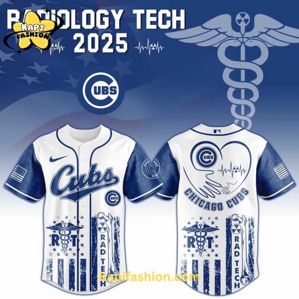 Chicago Cubs Radiology Tech Night Exclusive Design Jersey